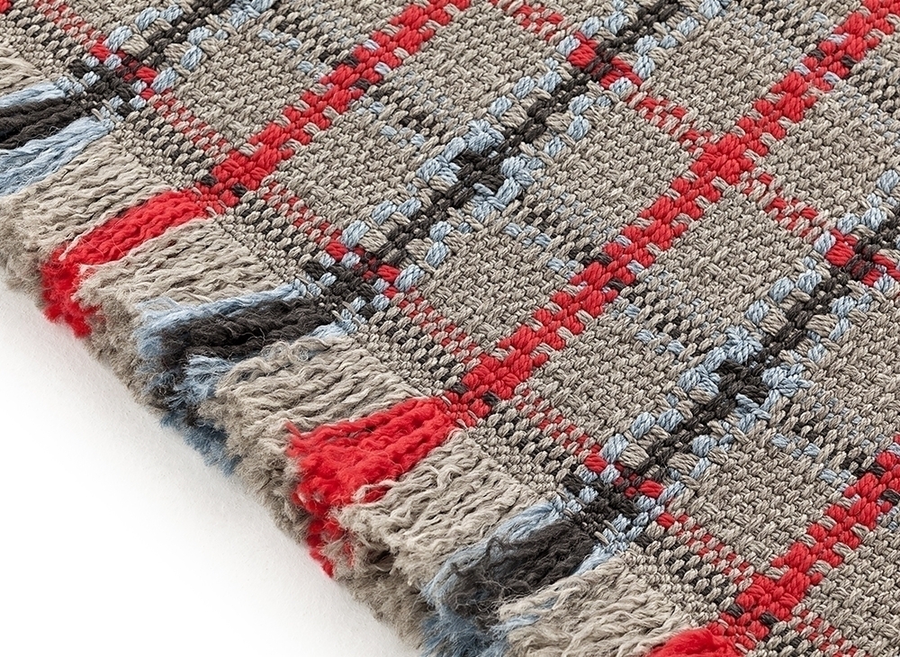 100059 Ковер GL Tartan blue 200x300 см GAN Garden Layers