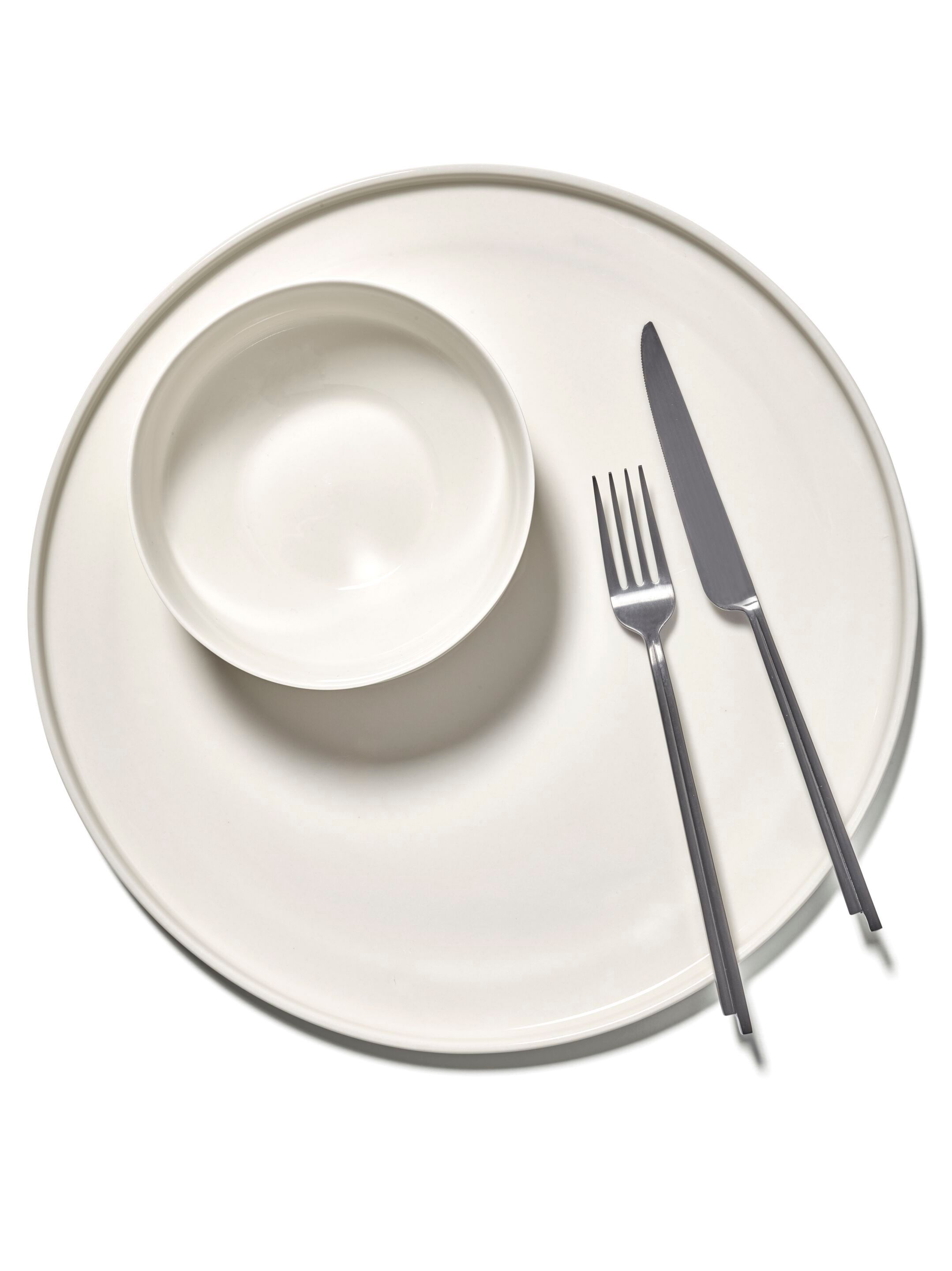 Круглая фарфоровая сервировочная тарелка Serax Dune ARCH-00064675 - Вид №6