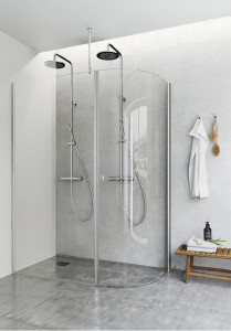 1450461 Igloo Pro J + Экран Настенный Фиксированный Прозрачное Стекло 80X80 Hafa