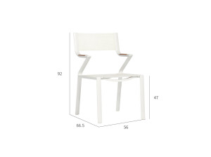 Садовый стул с подлокотниками