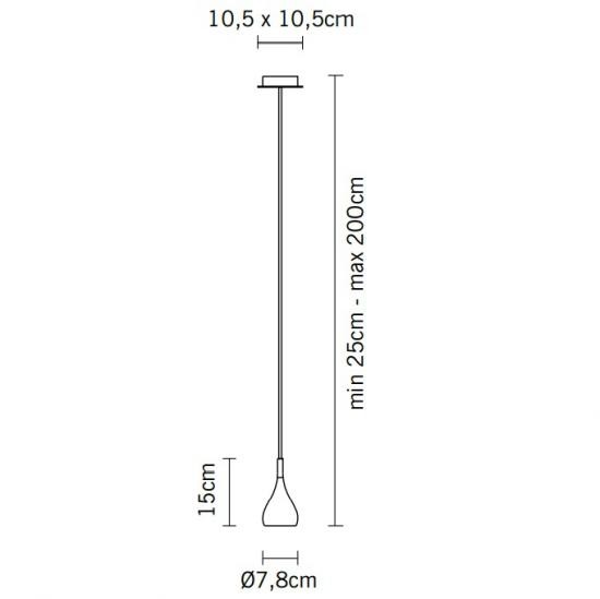 Fabbian Bijou D75A01 01 подвес 77204 - Вид №2