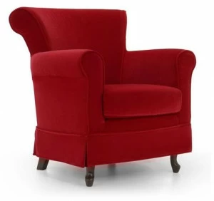 Domingo Salotti Кресло с обивкой из ткани с подлокотниками 070