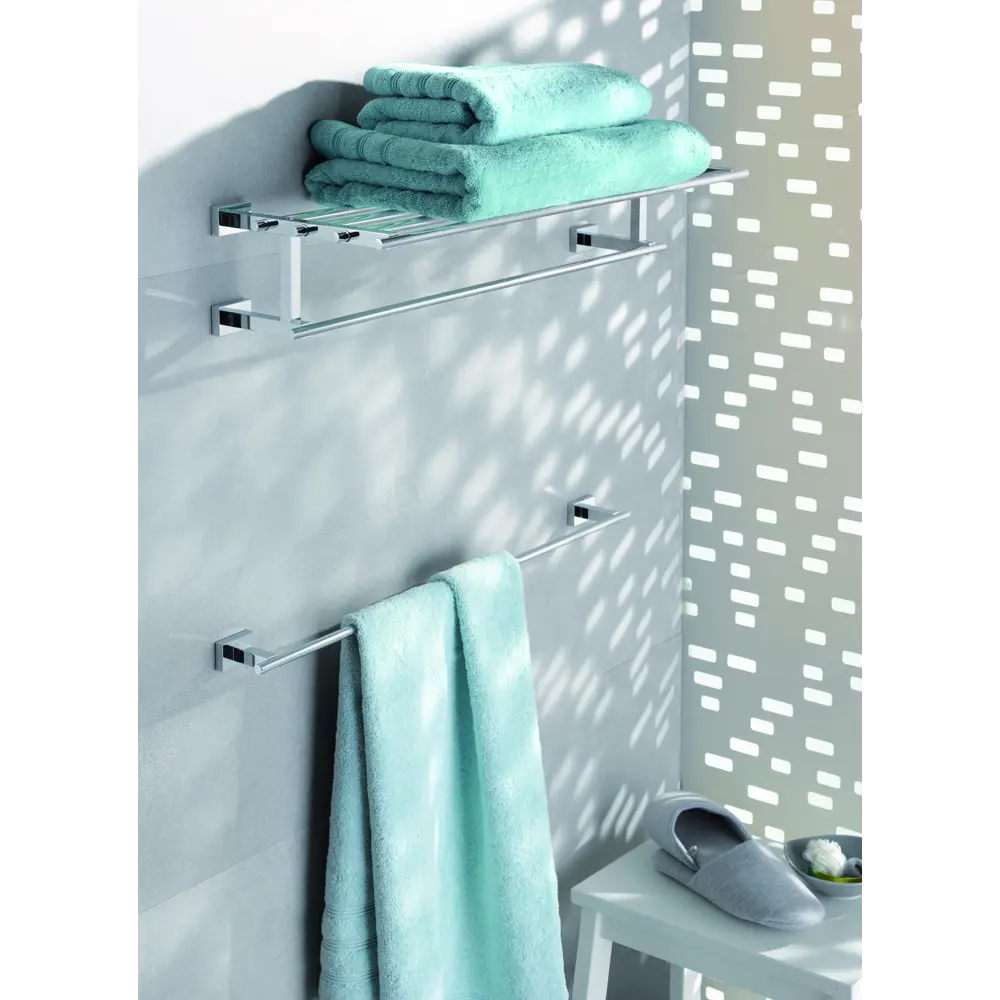 Набор аксессуаров для ванной Grohe Essentials Cube 3 предмета цвет хром 88280366 STLM-2028682 - Вид №9