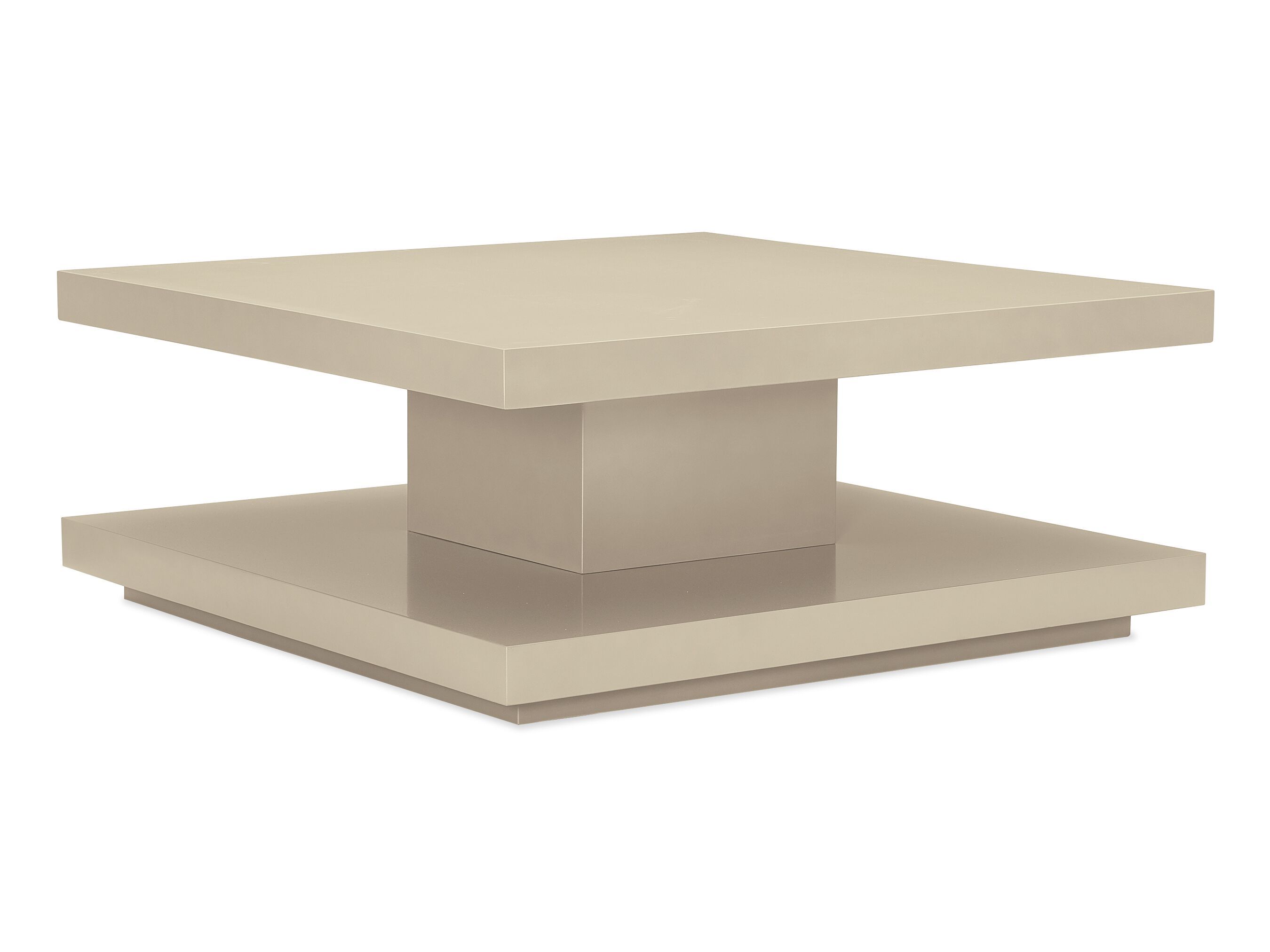 Высокий квадратный деревянный журнальный столик Caracole COOL AND CLASSIC ARCH-00095064