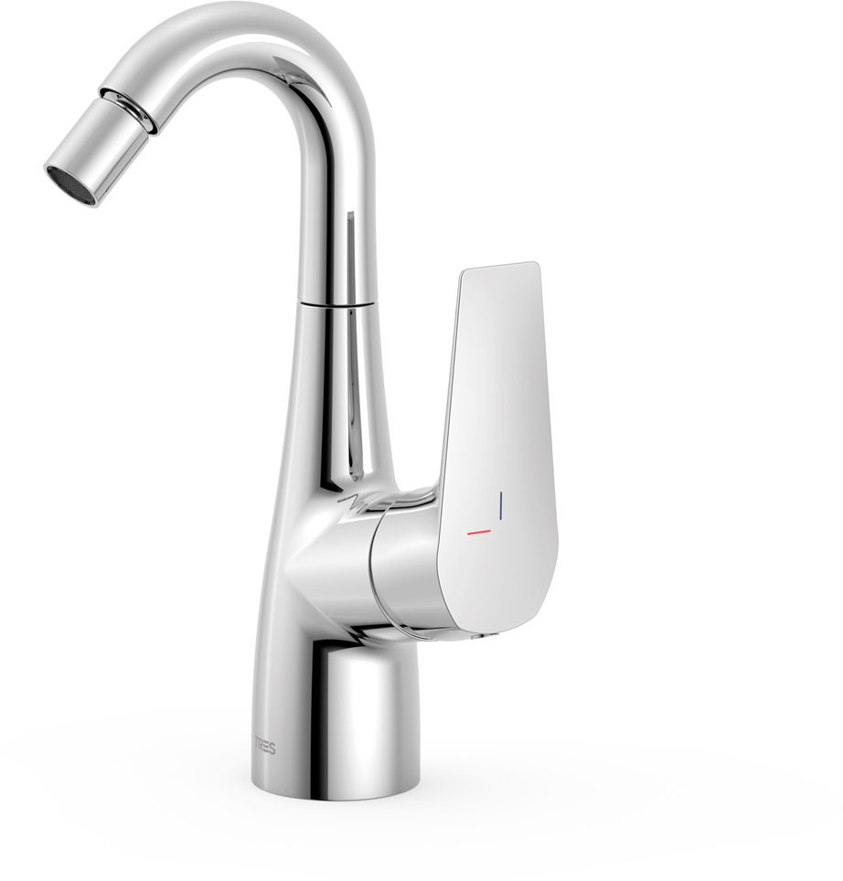 Однорычажный смеситель для биде CANIGÓ PLUS-21822001 TRES