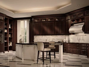 Martini Interiors Кухня на заказ из розового дерева Essenza