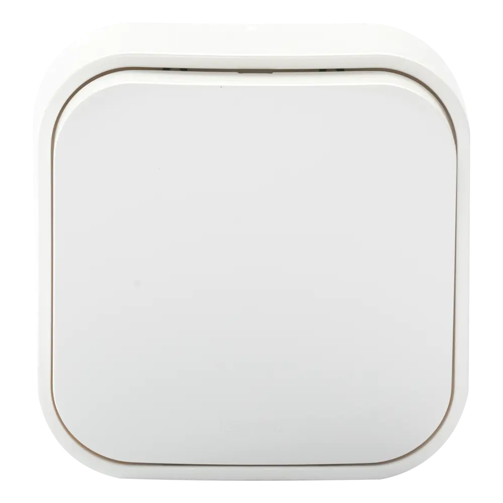 Переключатель одноклавишный Legrand Quteo для открытого монтажа, белый 16149301 STLM-0006593