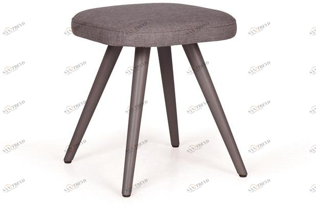 Fenabel Низкий табурет из массива дерева с обивкой Nuzzle sun-id-1467331