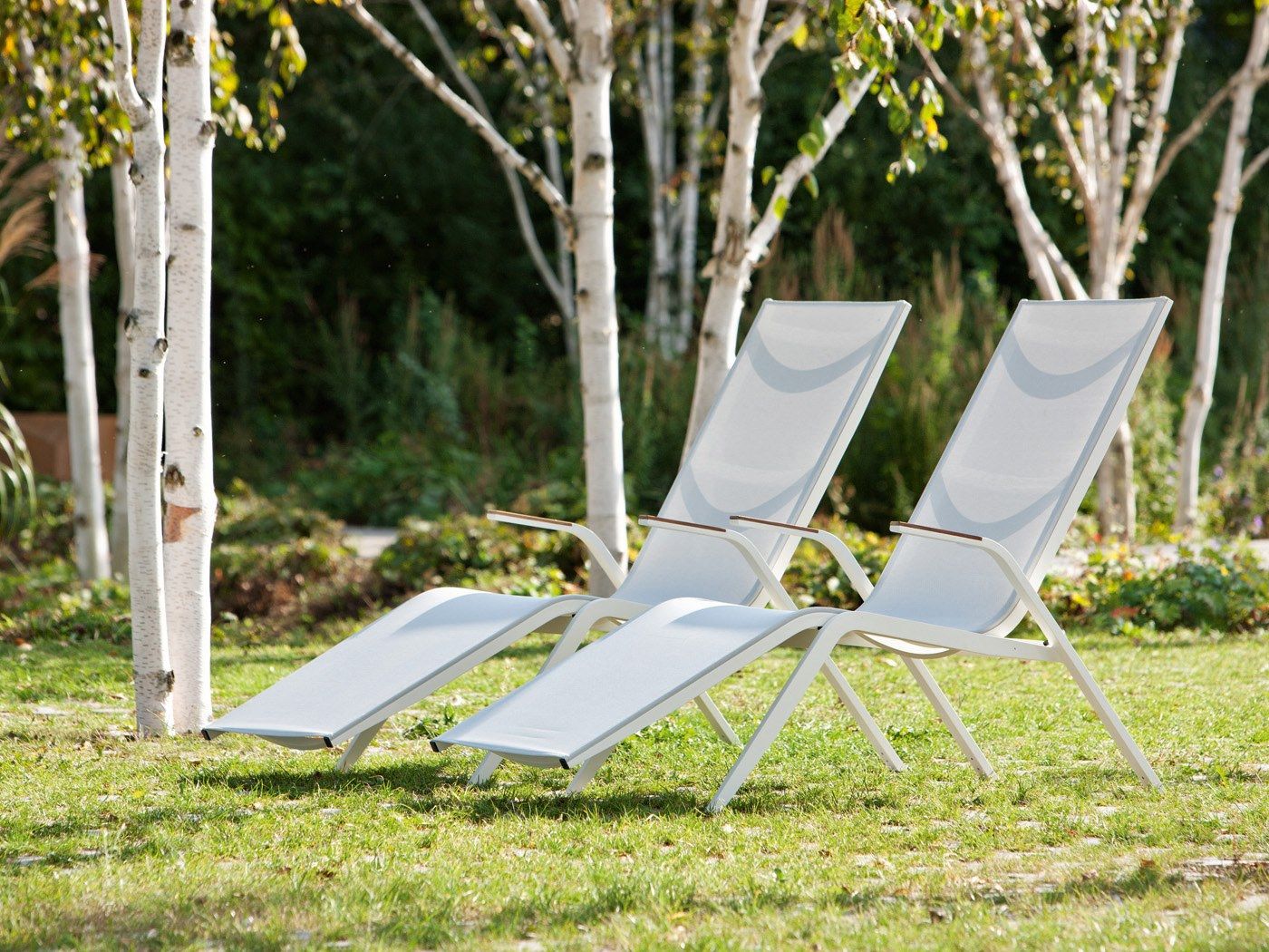 Алюминиевое кресло для отдыха FISCHER MÖBEL Atlantic ARCH-00146483 - Вид №6