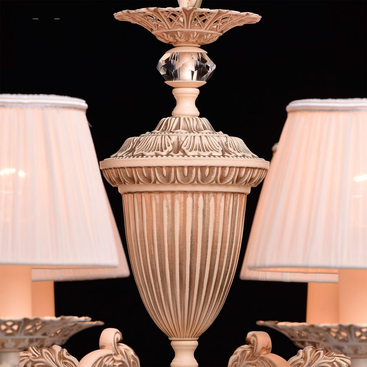 Подвесная люстра MW-Light Ариадна 14 450014208 белая MW-LIGHT ДИЗАЙНЕРСКИЕ, АРИАДНА 188196 Белый  - Вид №2