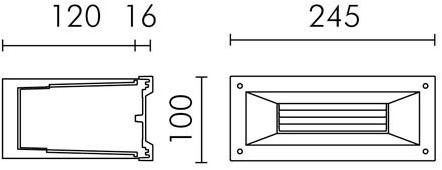 SIMES Настенная лестница из литого под давлением алюминия Link sun-id-1496275 - Вид №3