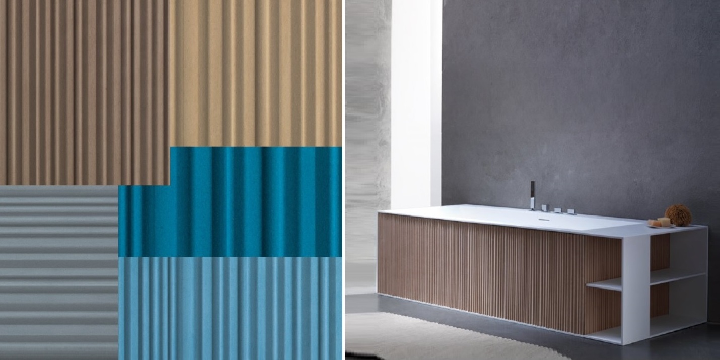 Ванна напольная с гидромассажем и панелями Veer 230 см Karolitalia VEERRULEGM230X100 - Вид №5