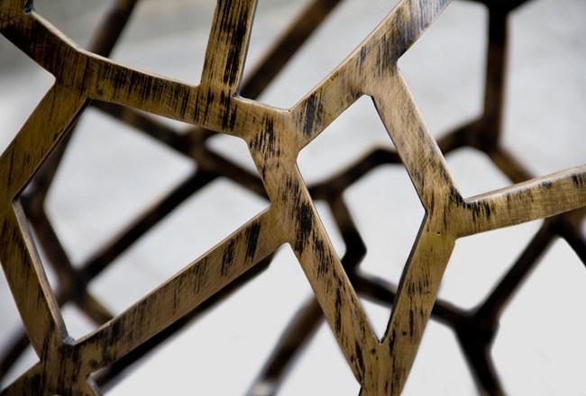 BRABBU Круглый обеденный стол из латуни sun-id-1472182 - Вид №3