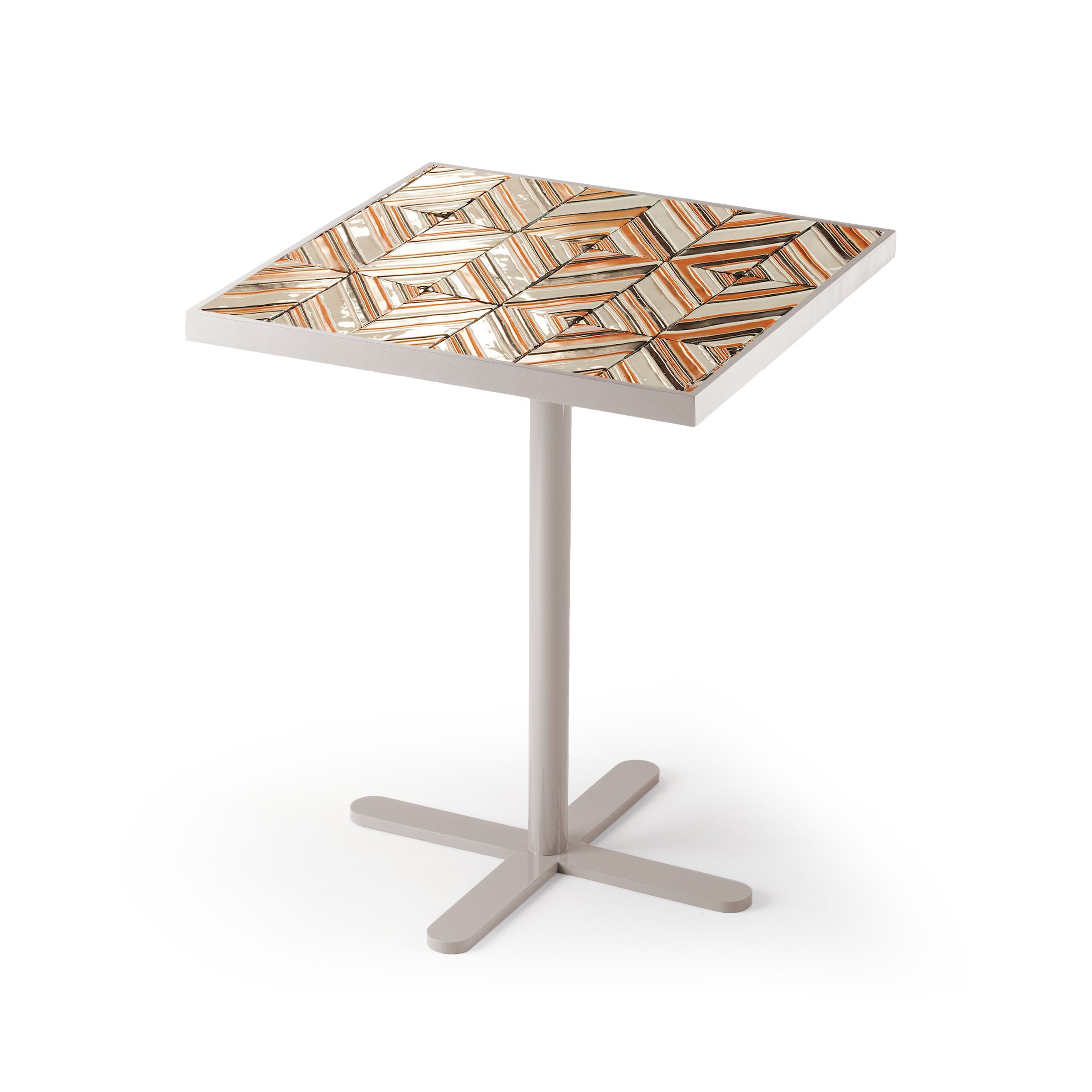 Керамический квадратный стол с основанием для спиц Mambo Unlimited Ideas Caldas ARCH-00015141 - Вид №5