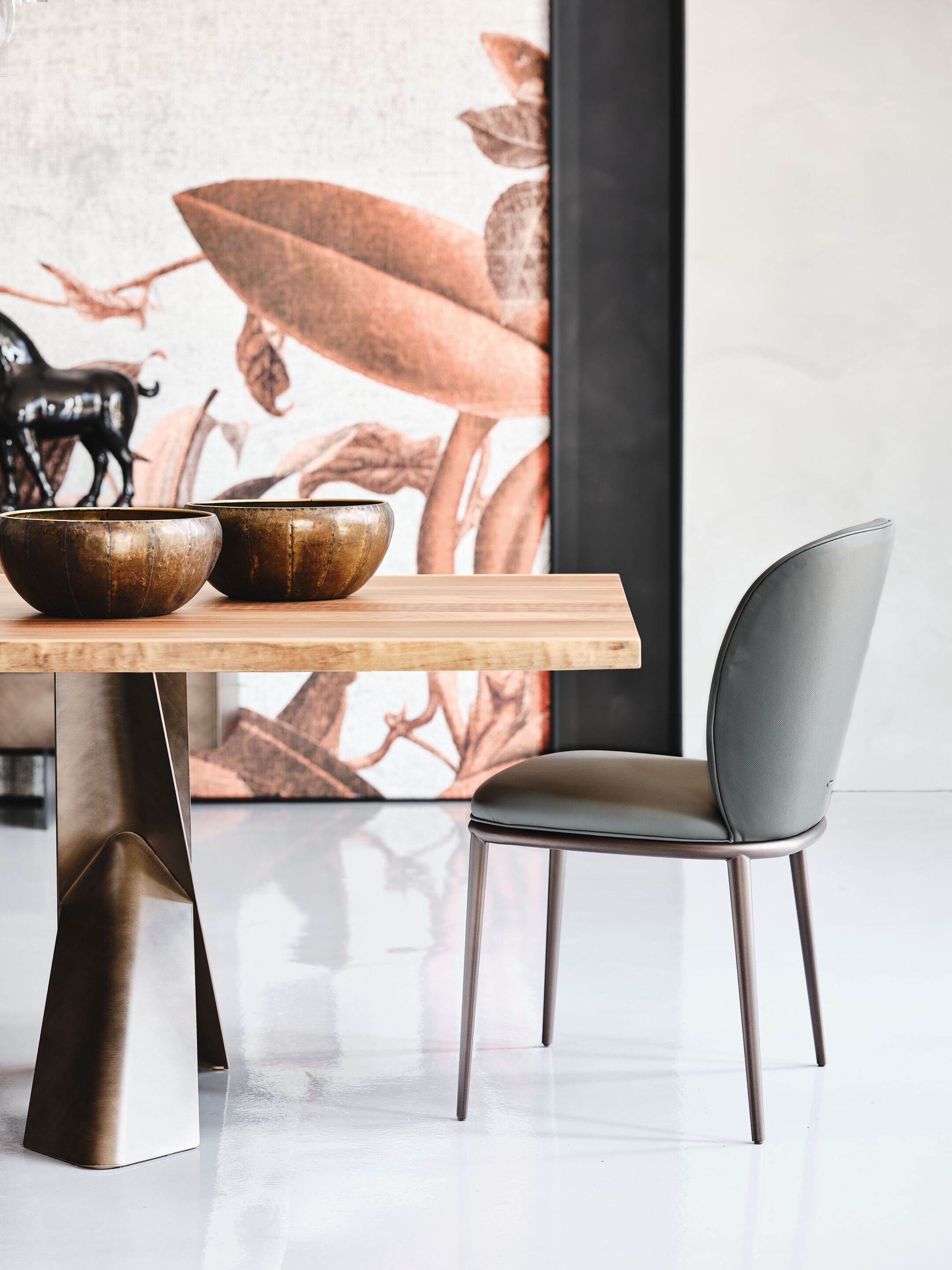 Кожаный мягкий стул Cattelan italia CHRIS ML ARCH-00072828 - Вид №5