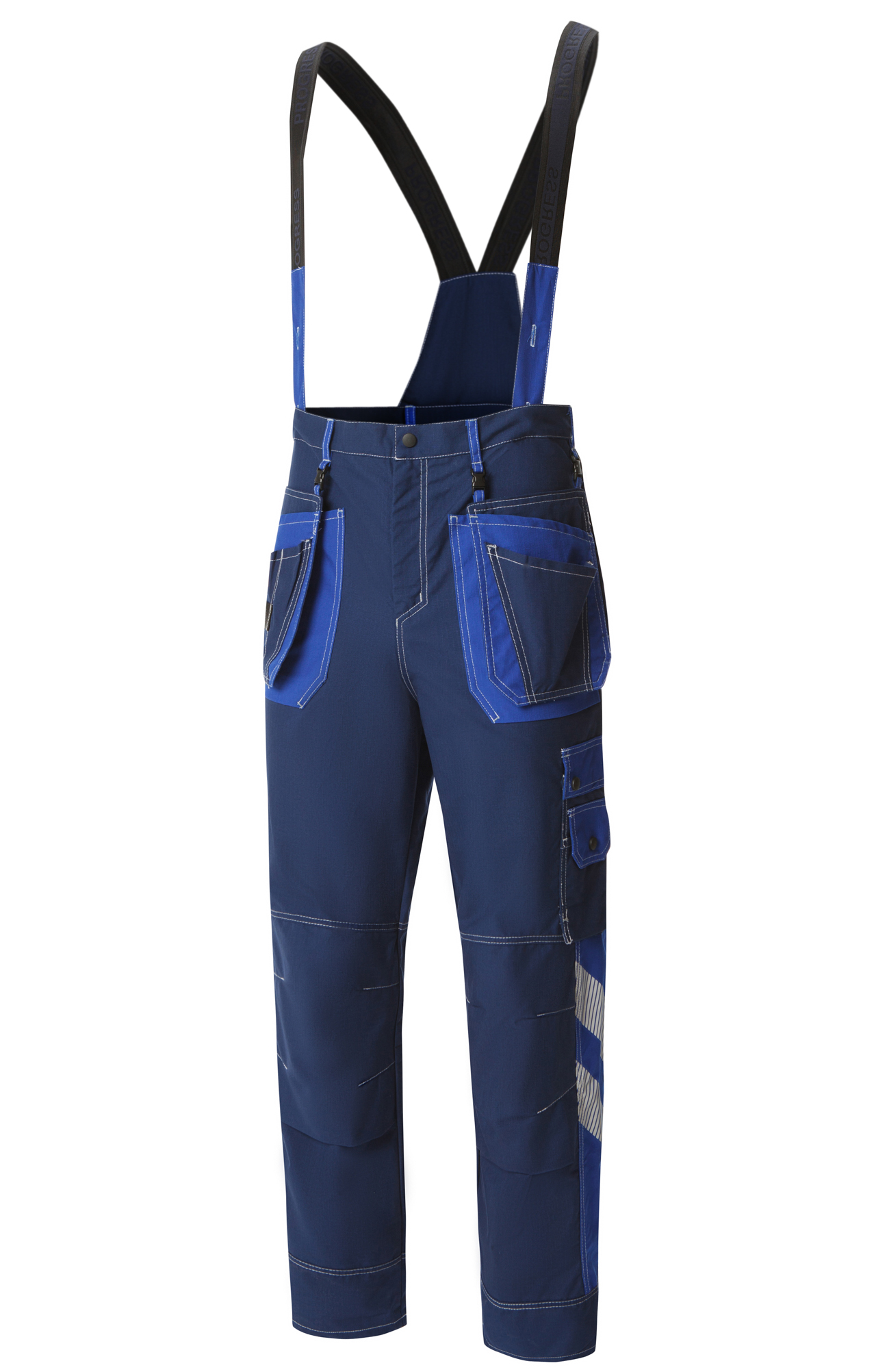 68808 Костюм "Прогресс" темно-синий с васильком  Летняя спецодежда  размер 52-54/170-176  - Вид №4