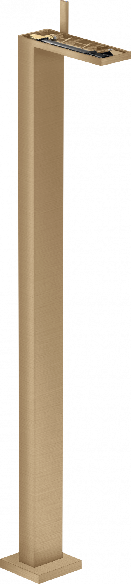 47042140 Смеситель для раковины, однорычажный, напольный, со сливным гарнитуром, без тарелки, AXOR MYEDITION 