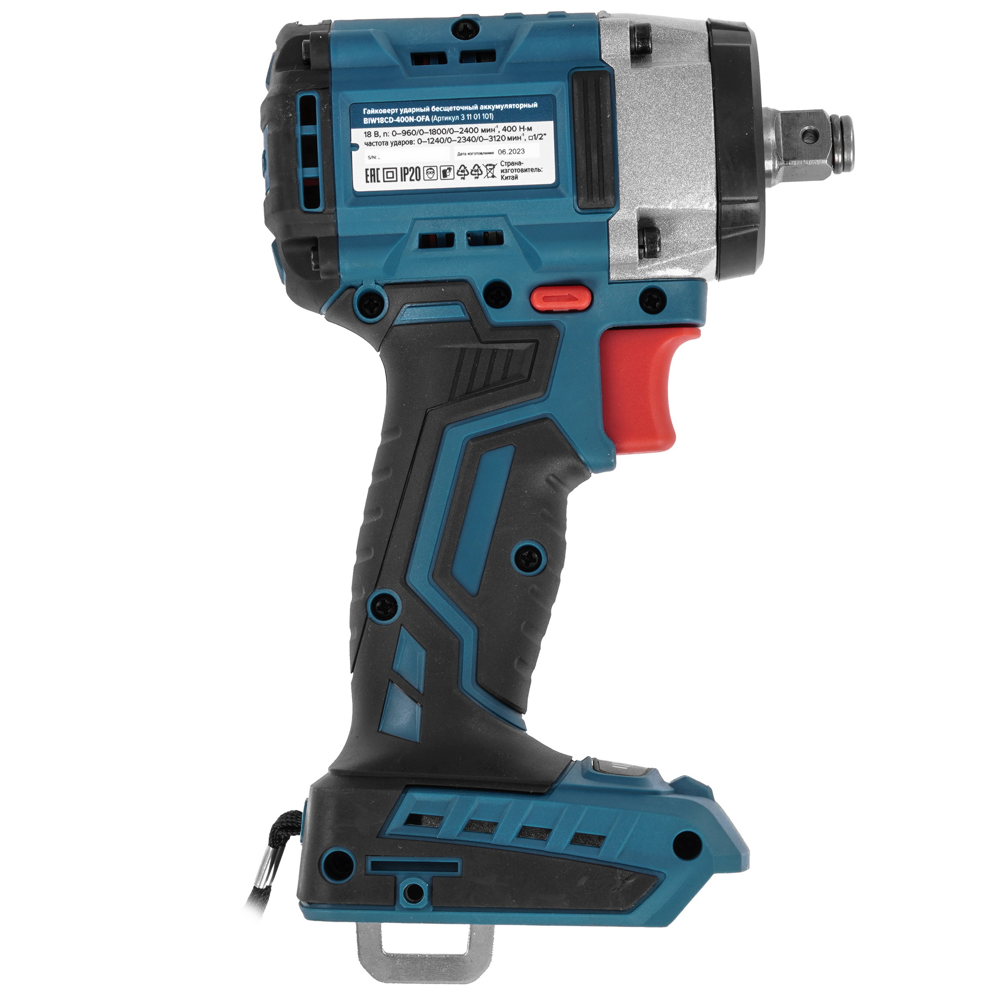 Гайковерт Кратон BIW18CD-400N-OFA   , Без ЗУ, Без АКБ 9127765 STDN-0010537 - Вид №1