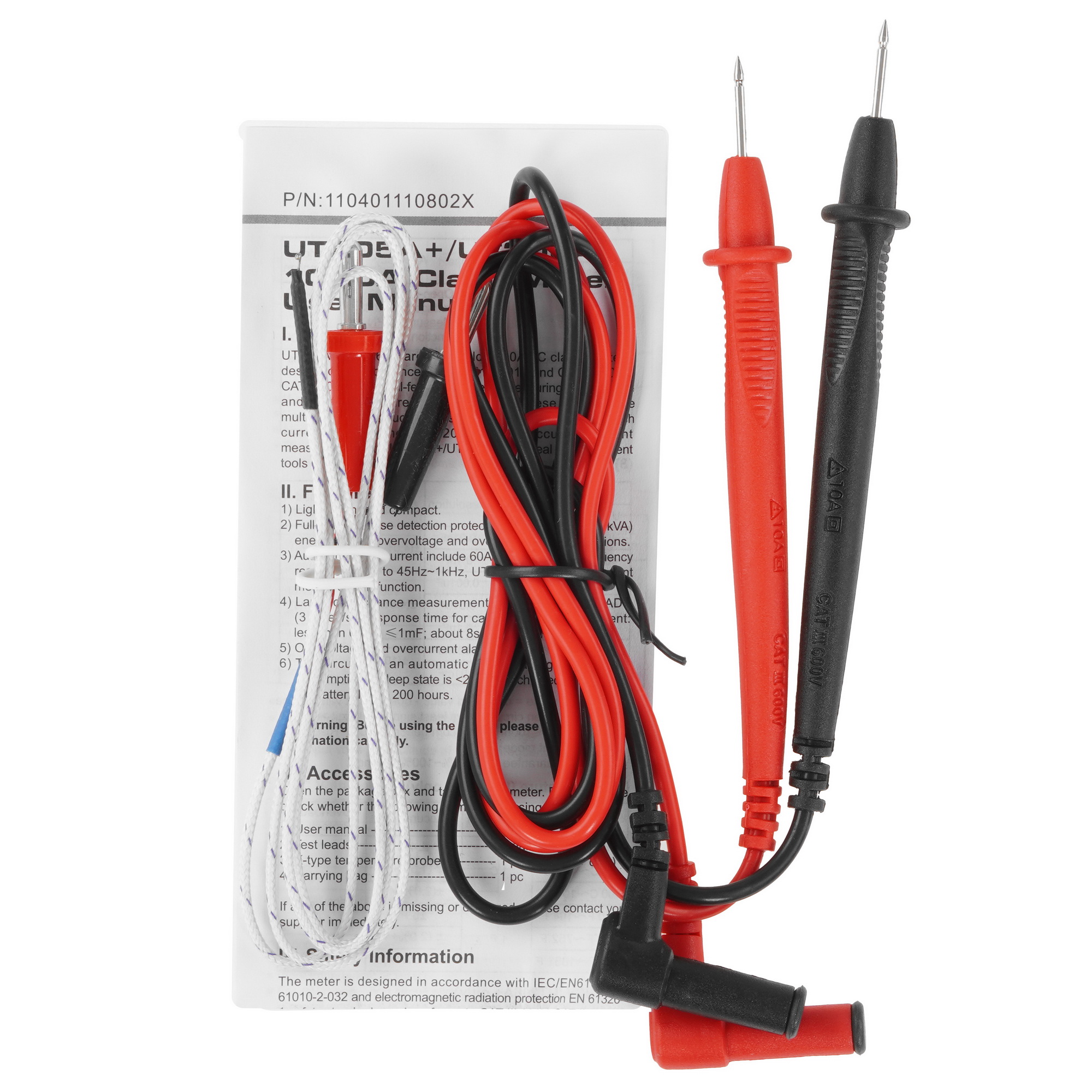 Клещи токоизмерительные UNI-T UT206A+ 9110944 STDN-0058828 - Вид №5