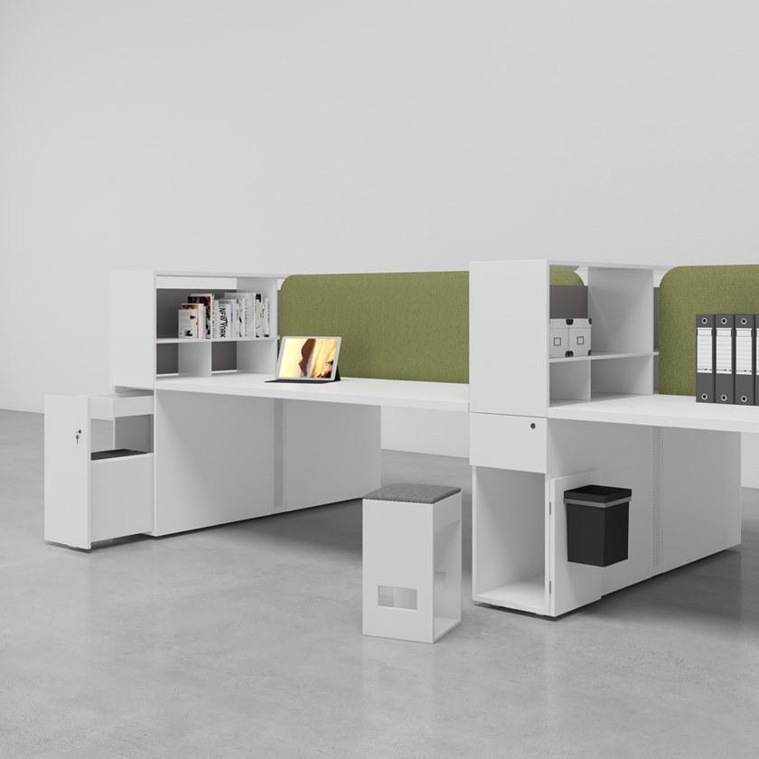 ESTEL GROUP Регулируемая по высоте рабочая станция со встроенной полкой Evo sun-id-1501314 - Вид №5