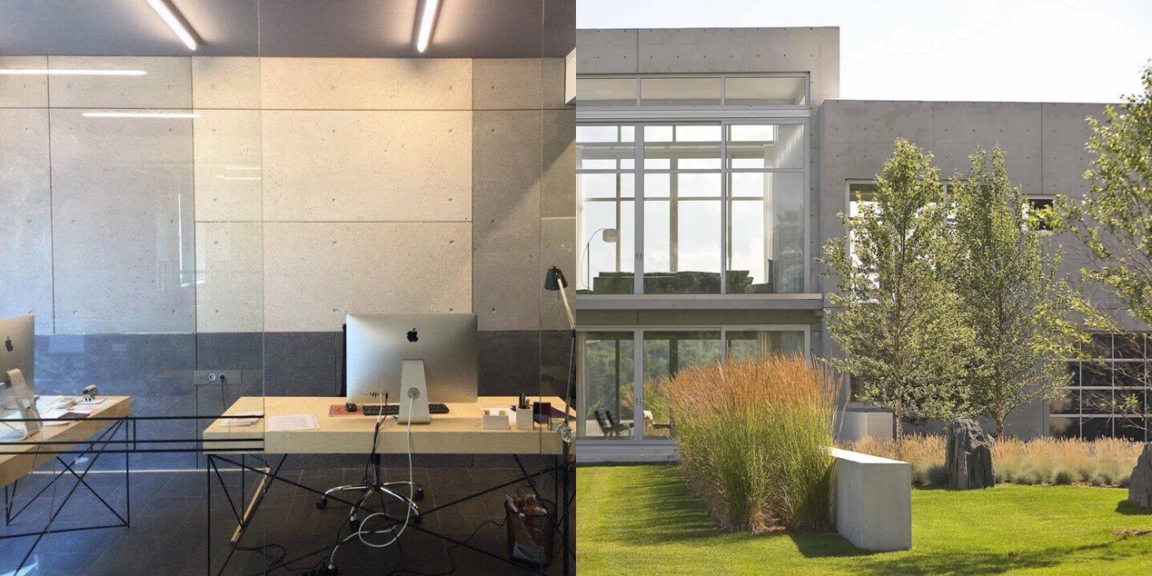 BetOn Панель из фибробетона 800х1600 с отверстиями серая ПАНЕЛИ ИЗ ФИБРОБЕТОНА P503Н - Вид №2