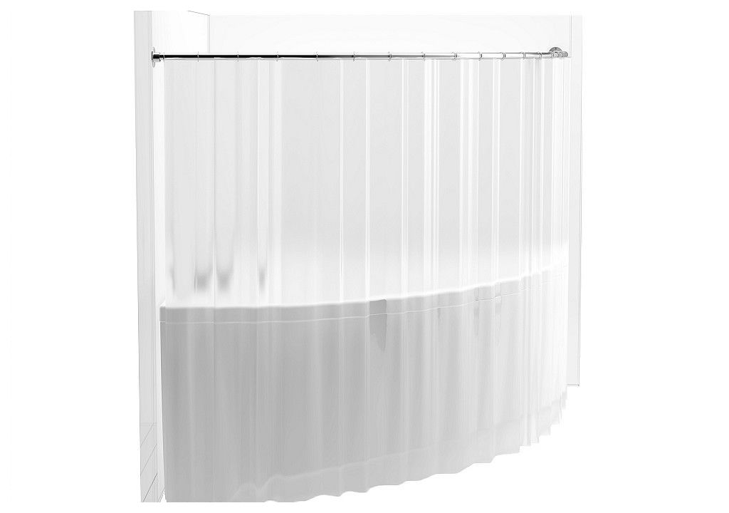 Карниз для ванны Aquanet Malta полукруглый 150х150 00156490 - Вид №2