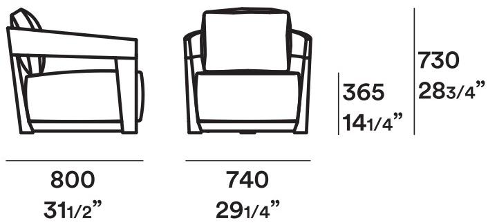 JESSE Кресло из ткани с подлокотниками Cindy sun-id-1352213 - Вид №2
