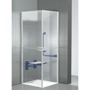 BD2AA2L Edone Душевая кабина с 2 дверьми, которые открываются на двух уровнях BD2AA2L