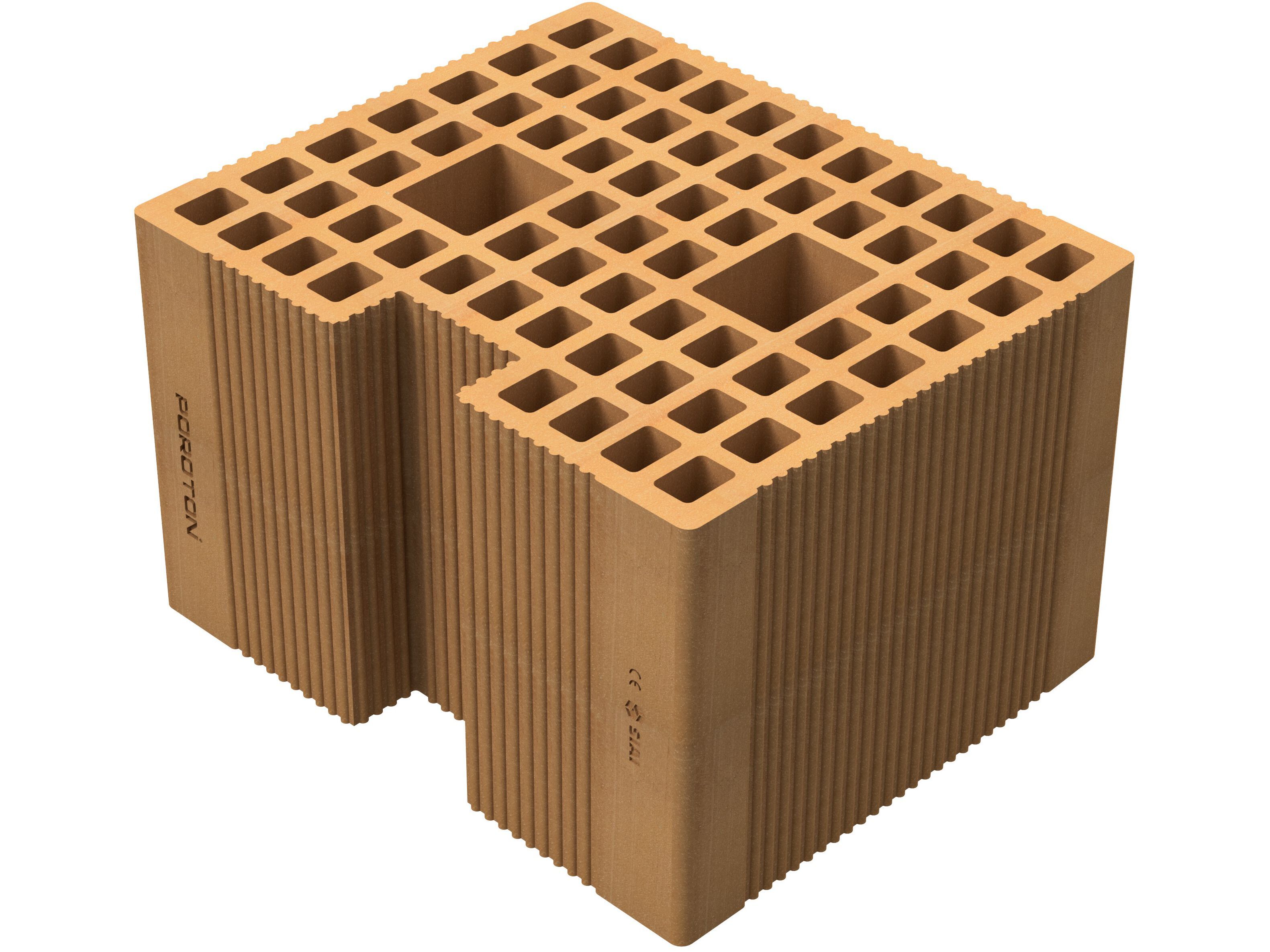 Несущий блок из кирпича SIAI POROTON® 800 MA ARCH-00064149 - Вид №1