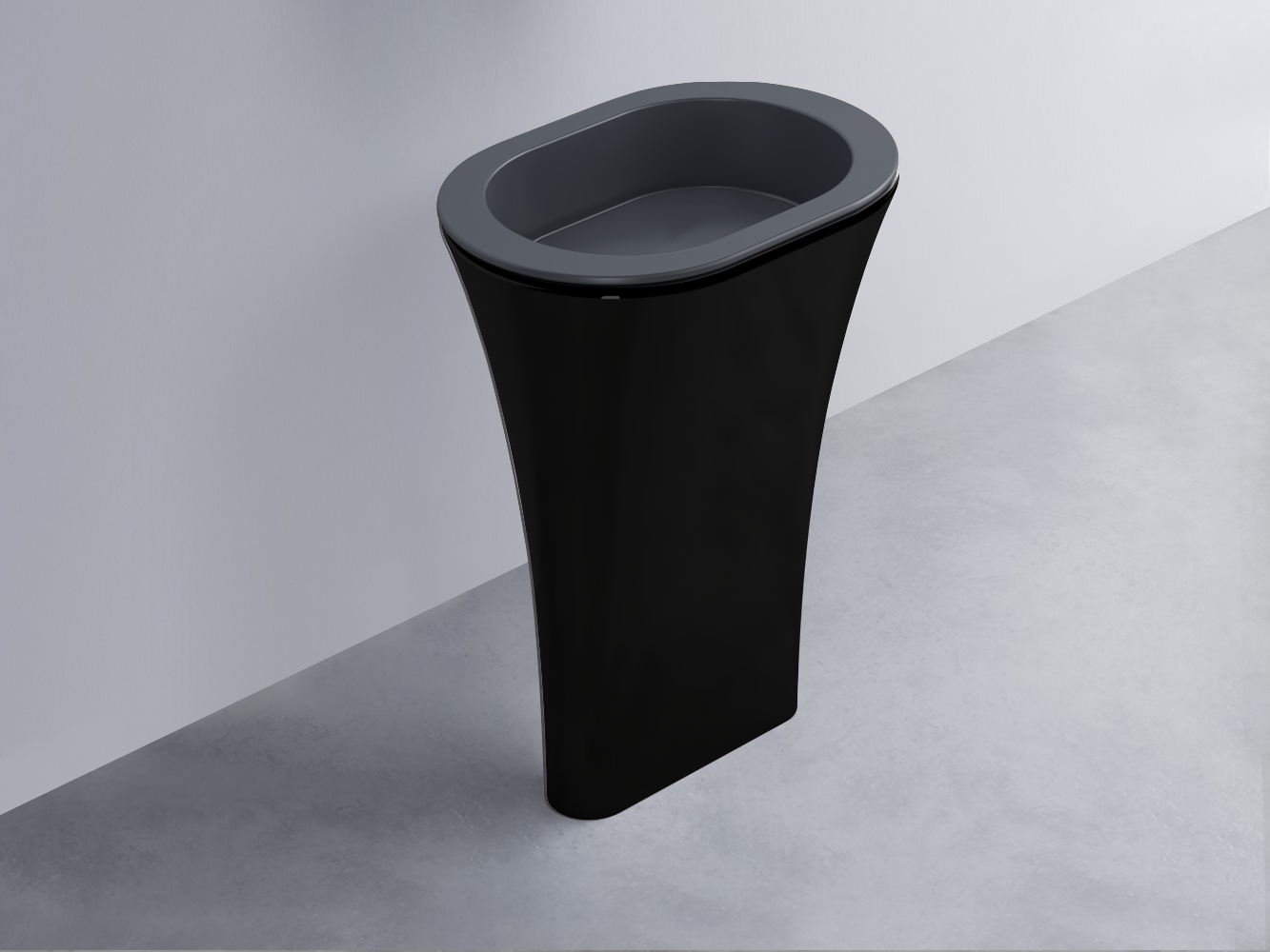 AMLA65-BA+AMPILO-BA+AMCOLO-N Раковина Amedeo Ovale отдельностоящая cielo Enjoy + Amedeo Ceramica Cielo