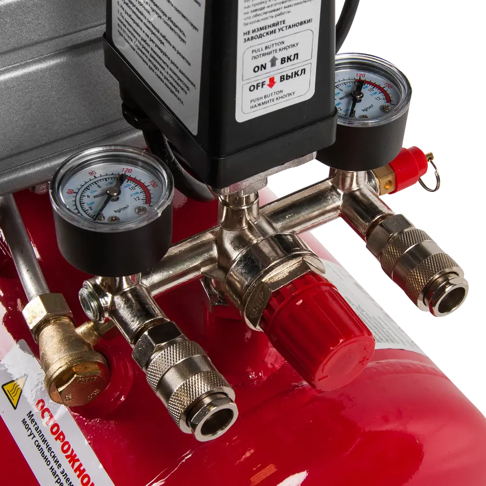 Масляный компрессор KRONWERK KD 24/200 для пневмоинструмента 15626372 STLM-0006168 - Вид №2