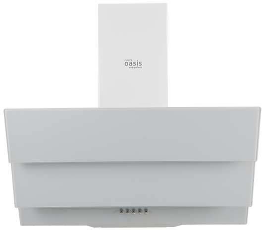 8198297 Вытяжка наклонная Oasis NS-60W (FR) белый/белый STDN-0072873 - Вид №1