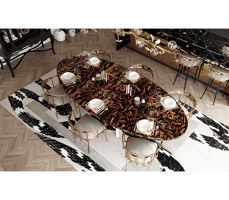 0-214 Обеденный стол Patch  Boca Do Lobo  - Вид №22