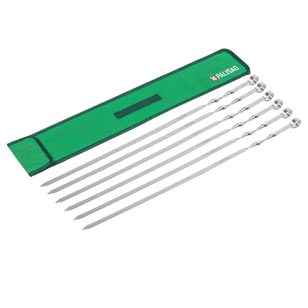 Шампуры Palisad 69577 сталь 60 см 6 шт STLM-2023709