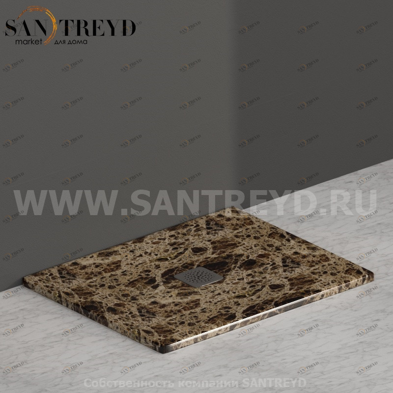 DT072PM Душевой поддон 90x72 керамический Globo Ceramica Globo DOCCIATRE