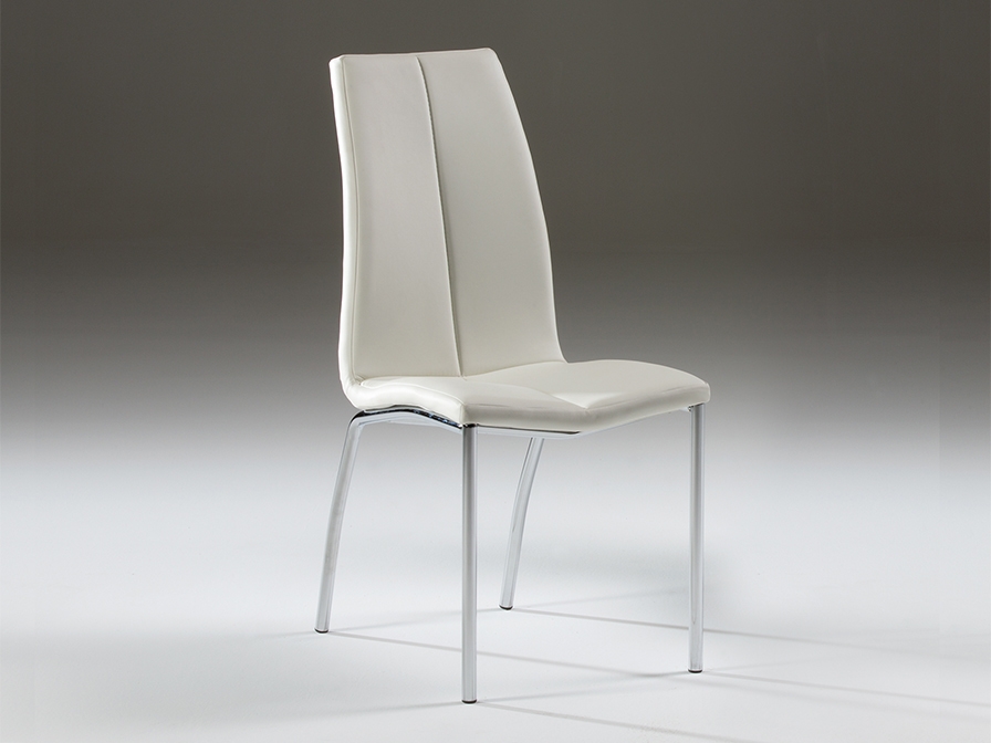 064174 Белый стул тканевый Schuller Malibu