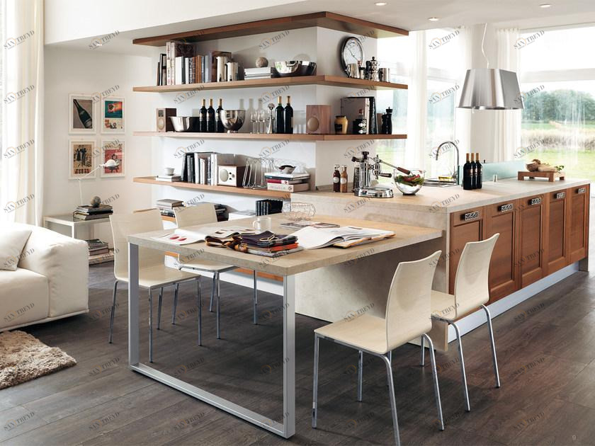 Cucine Lube Модульная кухня из массива дерева Georgia sun-id-1402511