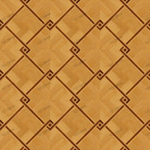 Художественный паркет Da Vinci Щитовой 26-234 Дуб (Гладкая) 500х500 мм 26010234