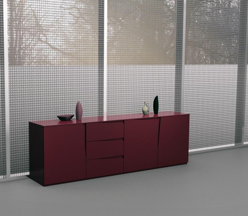 EmmeBi Буфет из лакированной древесины с распашными дверцами Vela sun-id-1438661 - Вид №4