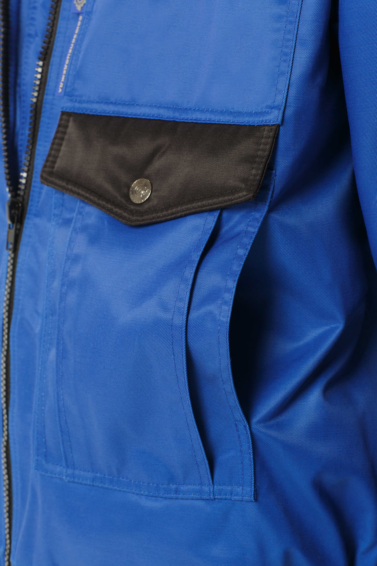 64891 Костюм "Профессионал" зимний василек-черный с СВП  Зимняя спецодежда  размер 52-54/170-176  - Вид №8