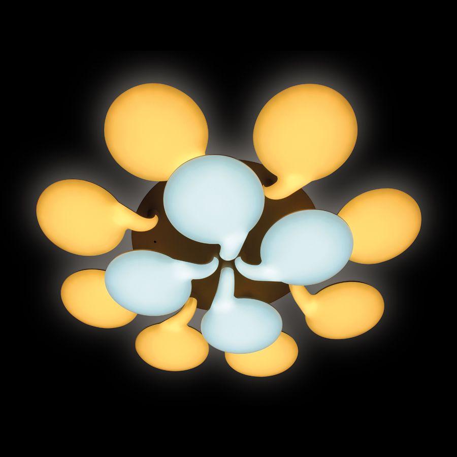 Потолочная светодиодная люстра Ambrella light Orbital Cloud FC26/12 WH 432W D1140 AMBRELLA LIGHT ДИЗАЙНЕРСКИЕ, ORBITAL CLOUD 220093 Белый  - Вид №1