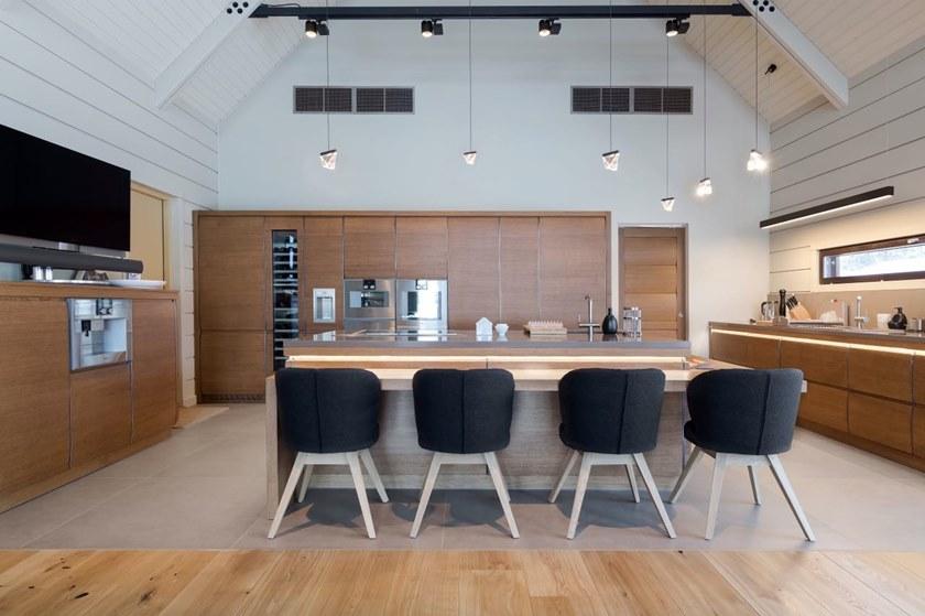 L'Ottocento Деревянная кухня с полуостровом Chronos sun-id-1404737 - Вид №7