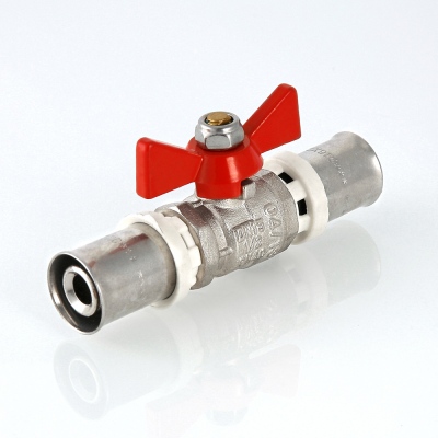 VT.243.N.1616 Кран шаровой с пресс-соединением Valtec 16  - Вид №3