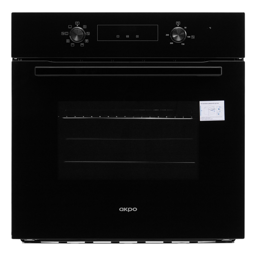 9104424 Электрический духовой шкаф AKPO PEA 7009SED05 BL черный STDN-0007743