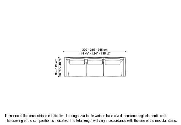 Угловой диван из ткани B&B Italia Ричард ARCH-00040927 - Вид №87