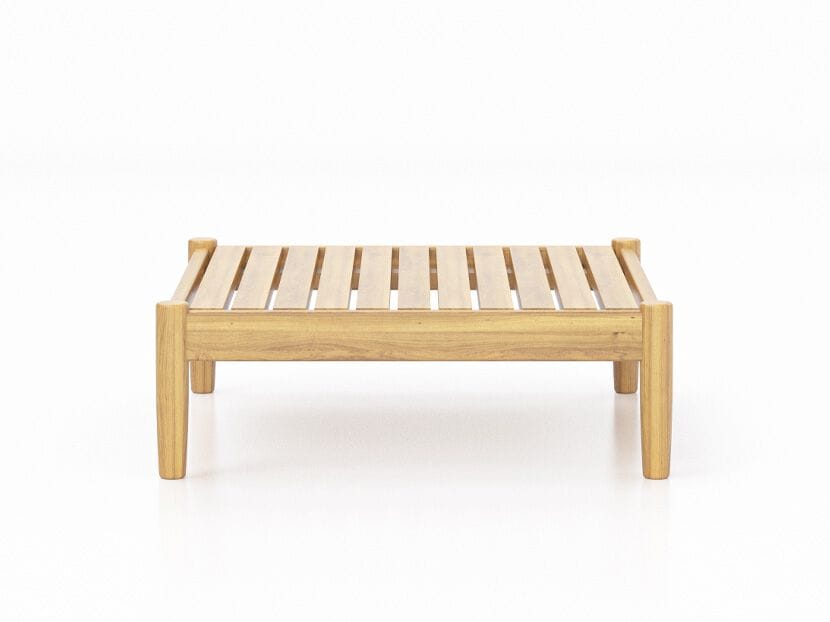 Квадратный стол из тикового дерева Walters Georgica ARCH-00111025 - Вид №1