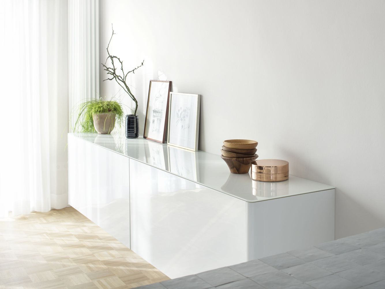 Подвесной шкаф с раздвижными дверями Sudbrock Möbelhandwerk Гойя ARCH-00062658 - Вид №2