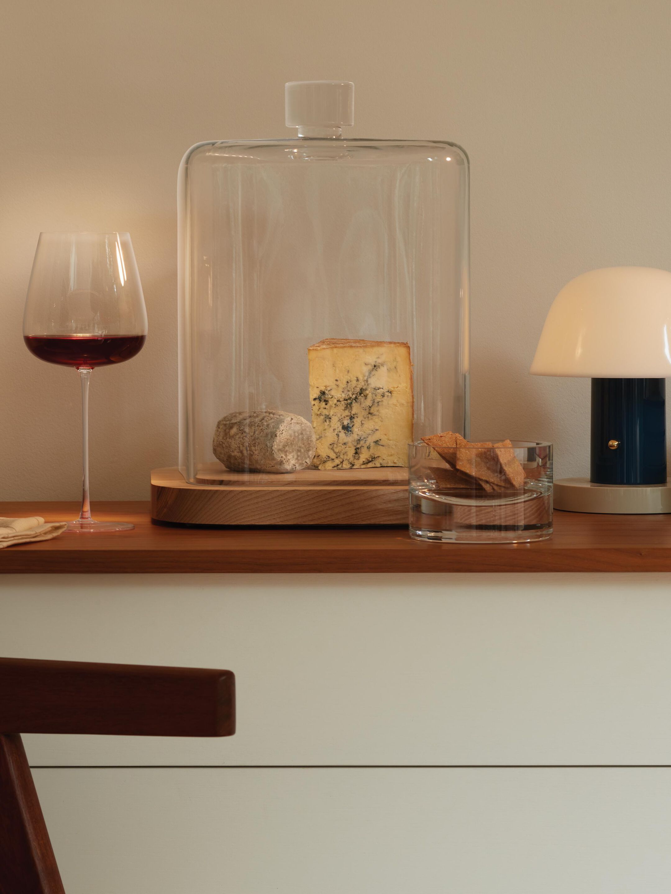 Дунутая стеклянная чаша-Ø12cm LSA Boris ARCH-00054545 - Вид №5