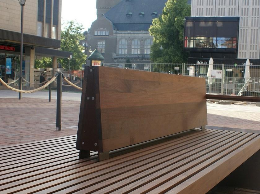 Nola Industrier Скамья стальная с подлокотниками со спинкой sun-id-1502466 - Вид №5