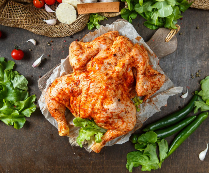 6266 Цыпленок в маринаде "Гриль" Вкусляндия 